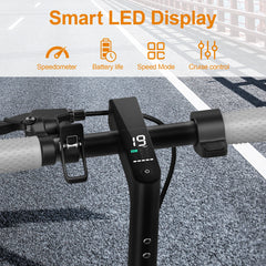 2026 Upgrate AOVOPRO TX01 Smart APP Electric Scooter 350W/500W Powerful Motor 36V25-45KM  Range Adults EScooter with Dual Brake