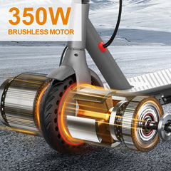 2026 Upgrate AOVOPRO TX01 Smart APP Electric Scooter 350W/500W Powerful Motor 36V25-45KM  Range Adults EScooter with Dual Brake