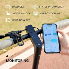 G5.0 Electric Scooter 36V High Capacity Battery 16Miles Long Range 19Mph 350W Motor 8.5Inch Tyres Foldable AOVOPRO Escooter