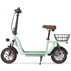 ISCOOTER I12 Adult Electric Scooter 500W Motor 36V7.5AH Battery Electric Scooter 12 Inch Urban Commuting Electric Scooter