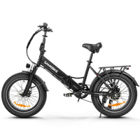 Samebike LOTDM200-II Electric Mountain Bike with 48V 13Ah Removable Battery 20" x 4.0 All-Terrain Fat Tire ebike for Adults