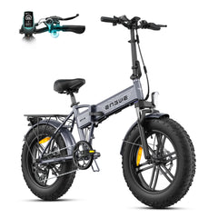 ENGWE EP-2 BOOST Electric Bicycle Foldable Torque Sensor 250W Motor 25 KM/H 55 Nm Torque Electric Bike 20x4 Fat Tire E-bike