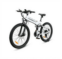 Bici Elettrica Pieghevole LO26-II, Autonomia 60 km, 48V, Ruote 26 - REMO MARK