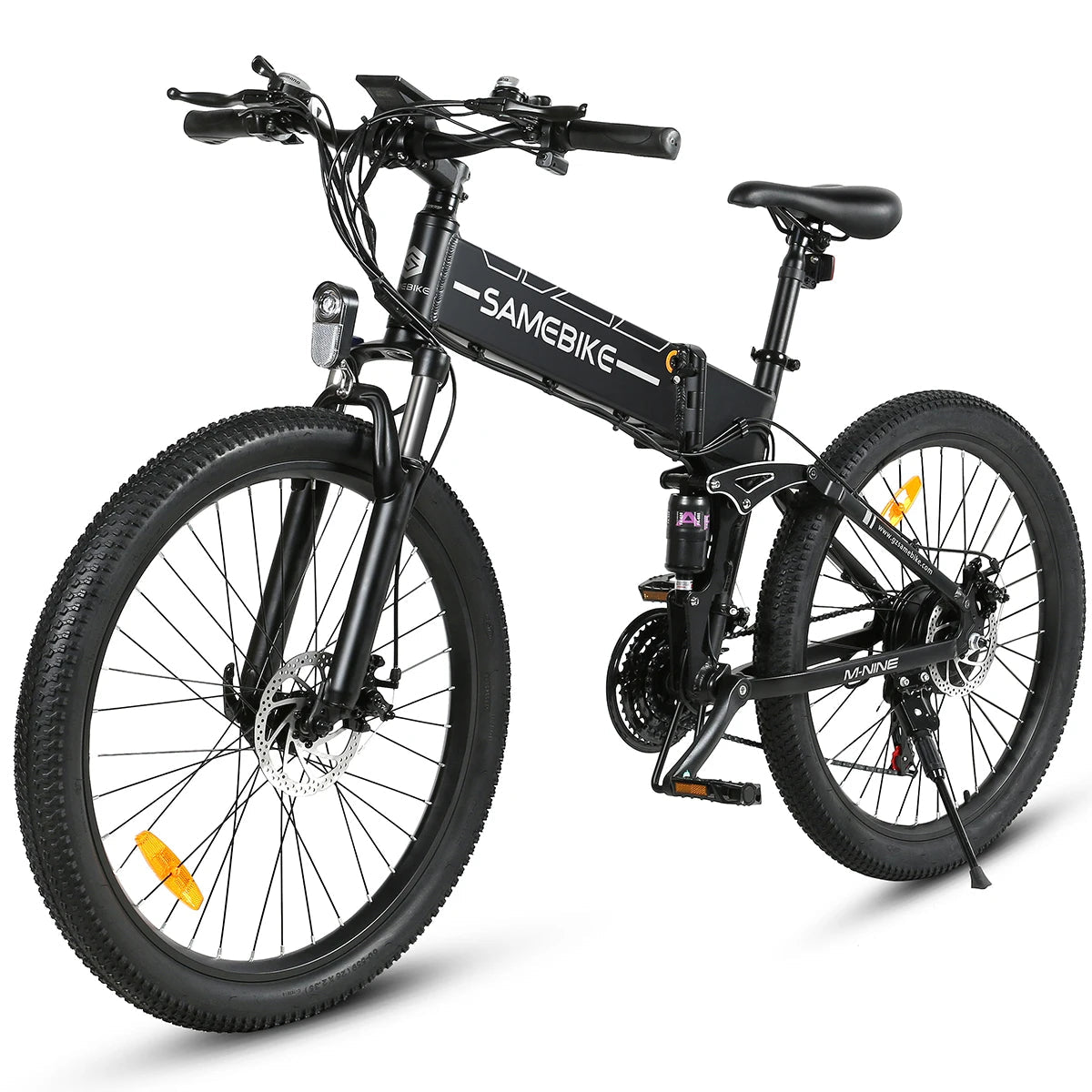 Bici Elettrica Pieghevole LO26-II, Autonomia 60 km, 48V, Ruote 26 - REMO MARK