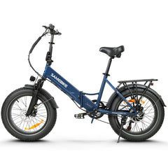 E-bike Pieghevole LOTDM200-II Fat Tire 20 Autonomia 60km - REMO MARK