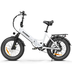 E-bike Pieghevole LOTDM200-II Fat Tire 20 Autonomia 60km - REMO MARK