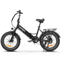 E-bike Pieghevole LOTDM200-II Fat Tire 20 Autonomia 60km - REMO MARK