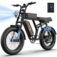 E-Bike URLIFE da Montagna Acciaio 48V: Potenza, Autonomia 60km, Ruote 20 - REMO MARK