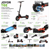 JOYOR T6E – Monopattino Elettrico 500W, 48V 18Ah, Fino a 70 km - REMO MARK