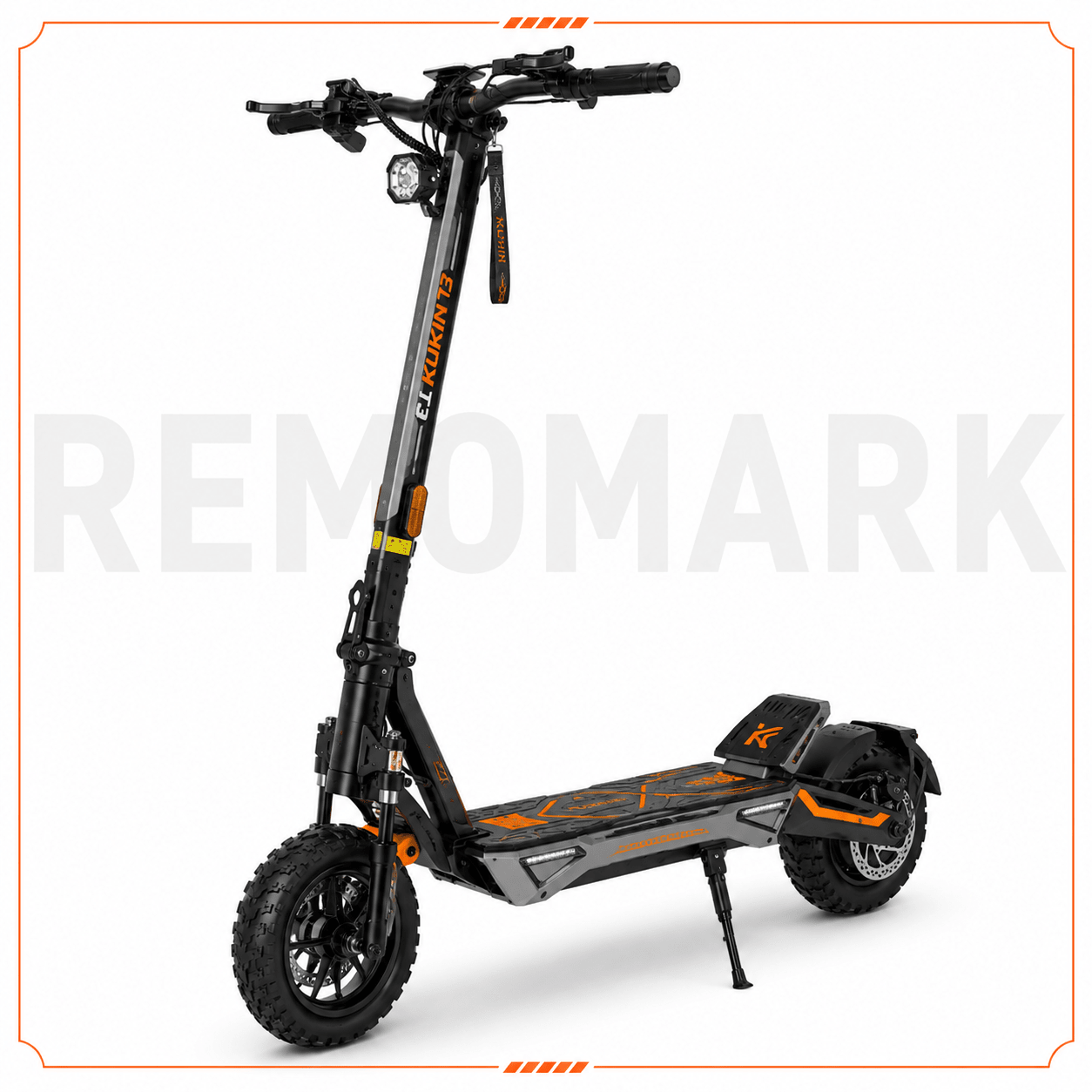 KuKirin T3 - Monopattino Elettrico 800W, 48V 15.6Ah, 45 km/h, Autonomia fino a 58 km - REMO MARK