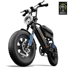 URLIFE T16 Urban off-road electric bicycle Bicycle 500W Motor 48V13AH Battery 16*3 Inch Fat Tire All-terrain electric bicycle - REMO MARK