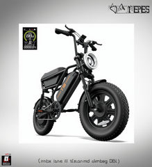 URLIFE T16 Urban off-road electric bicycle Bicycle 500W Motor 48V13AH Battery 16*3 Inch Fat Tire All-terrain electric bicycle - REMO MARK